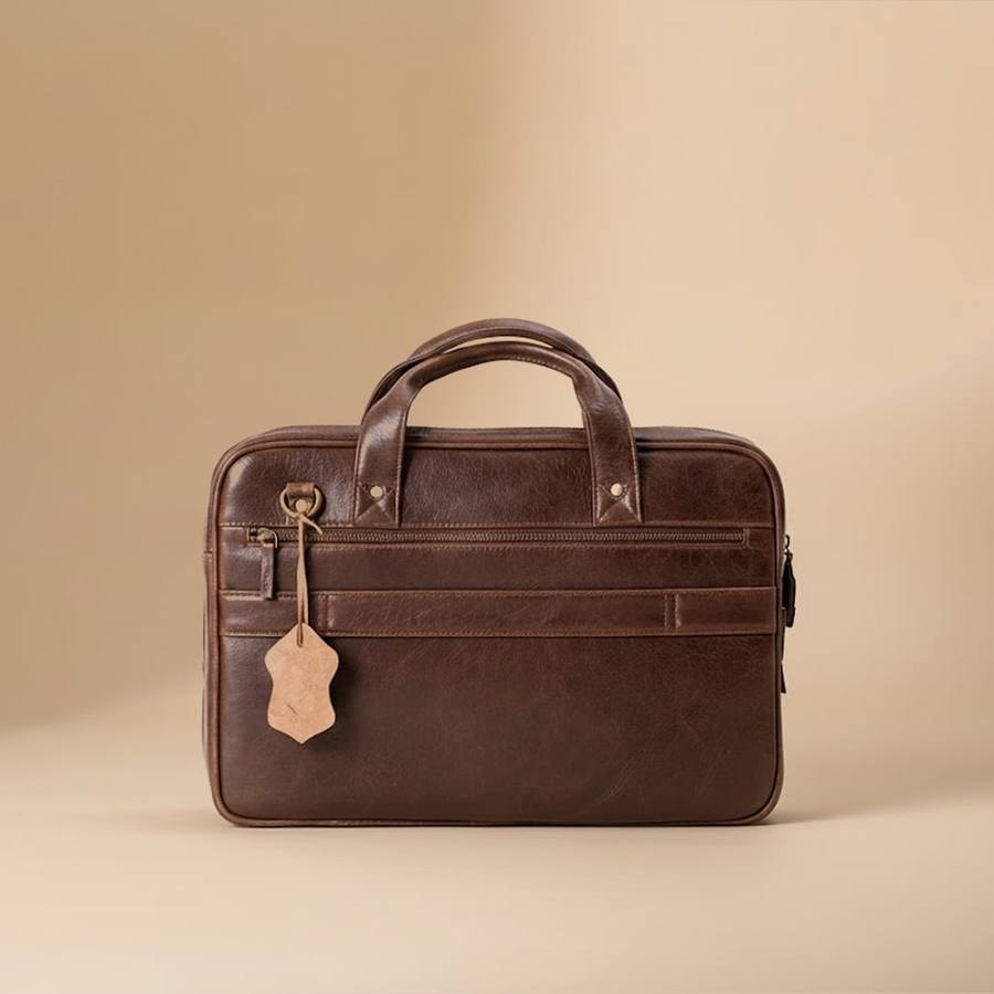 Brown Garnet Briefcase