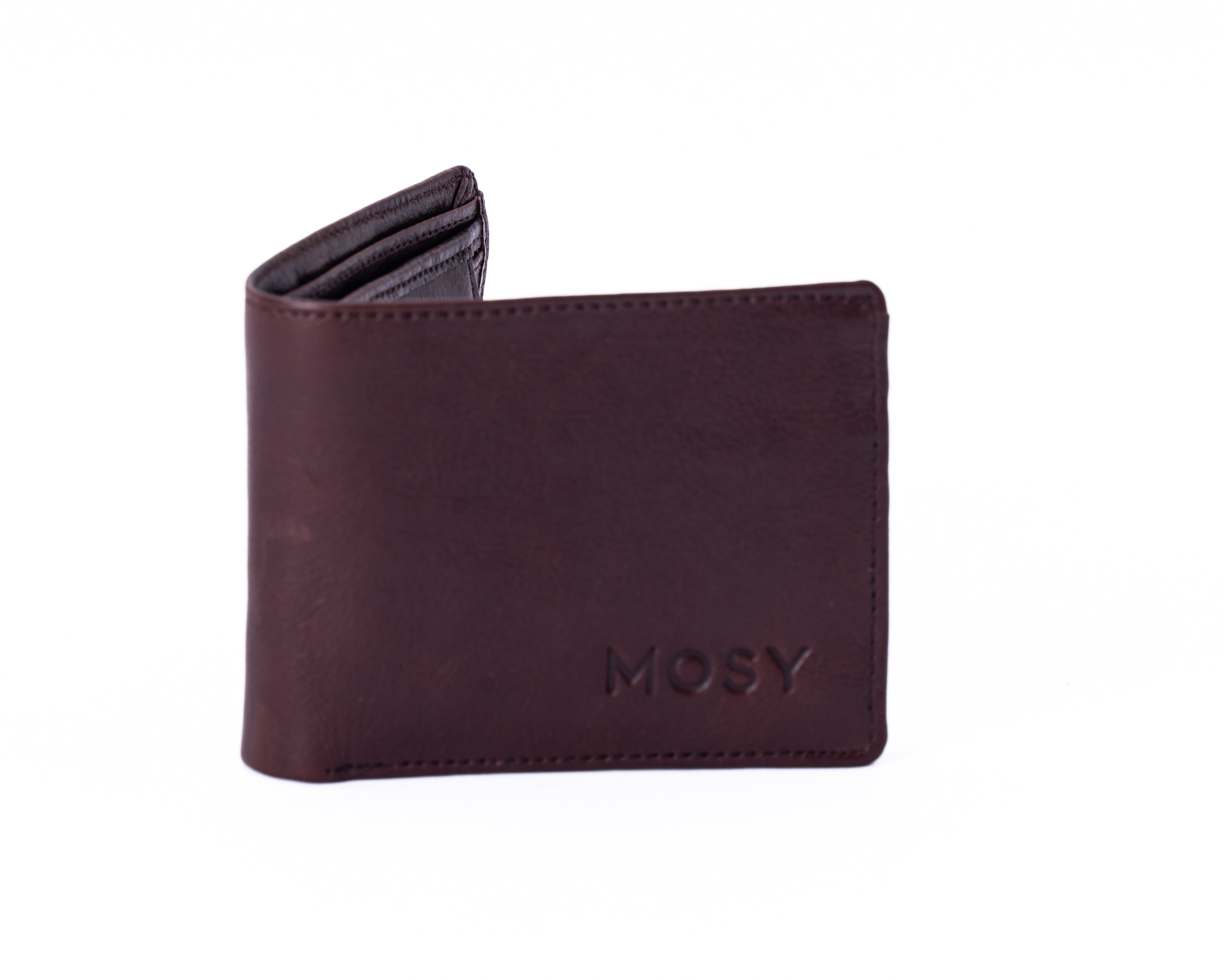 The Clarke Trifold Wallets For Men in genuine handcrafted leather