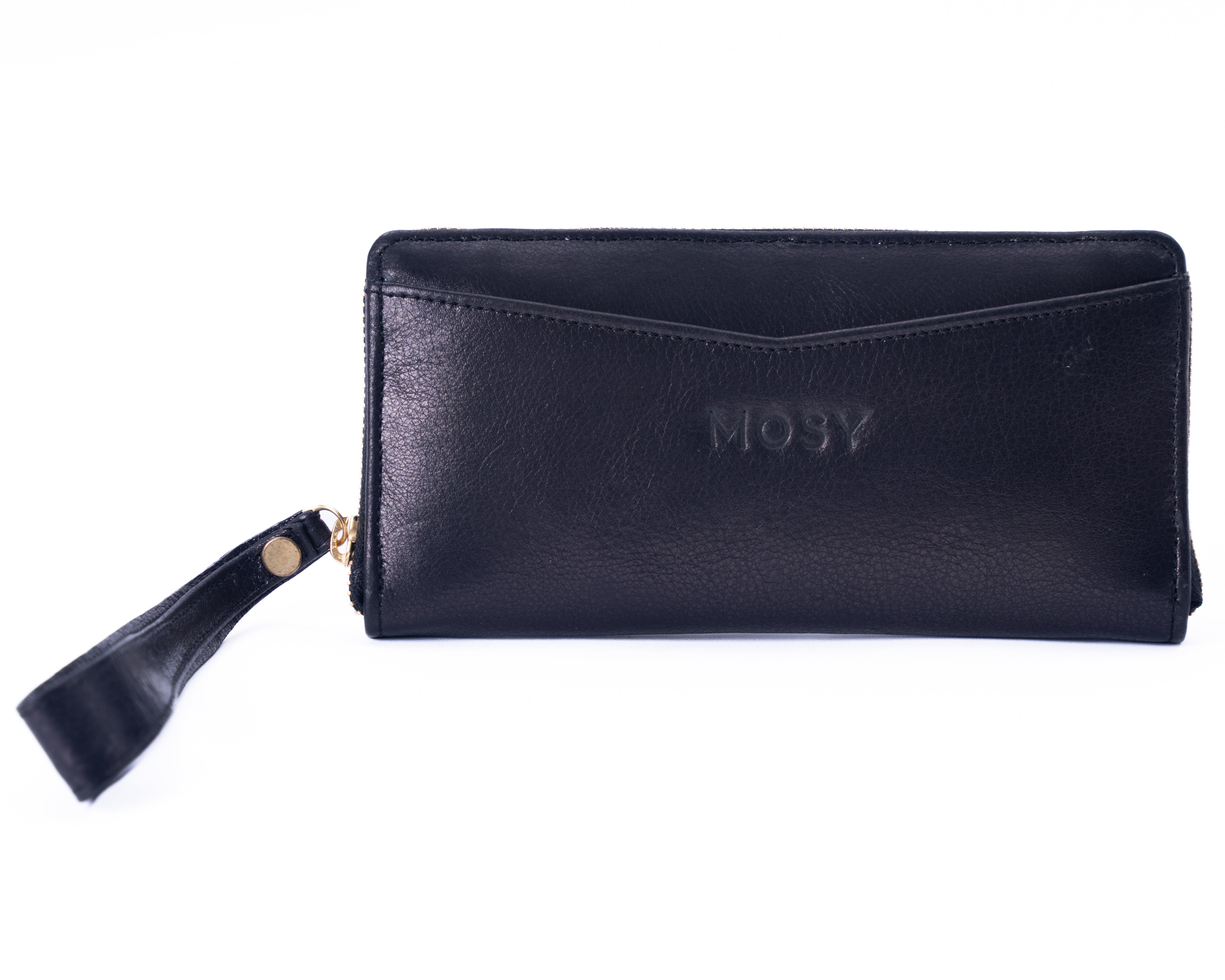 The Peakline Wristlet Clutch in premium handcrafted leather