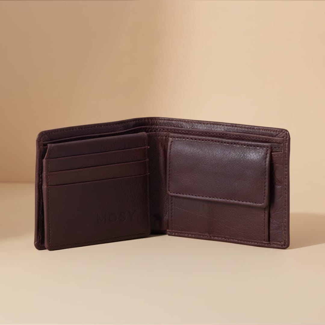 The Clarke Trifold Wallets For Men | Handmade Genuine Leather