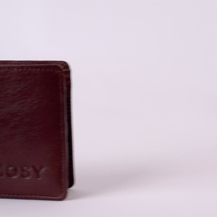Video of trifold wallets for men