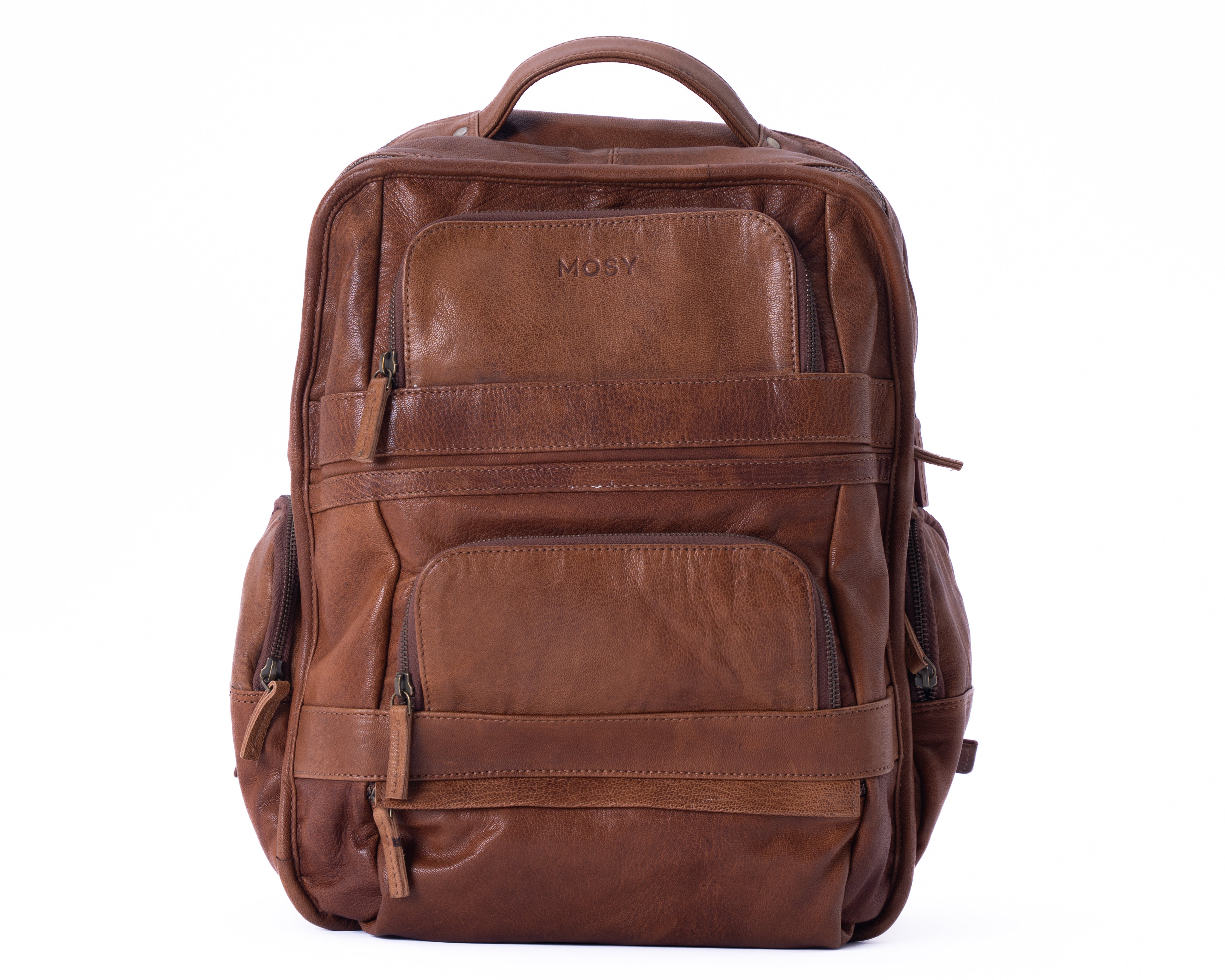 vaulthide leather laptop backpack for everyday use